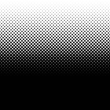 Yatay olarak düzgünce tekrarlanabilir, kaplanabilir doğrusal yarım ton, Screentone deseni, doku, arkaplan vektör çizimi, klip-sanat grafikleri 