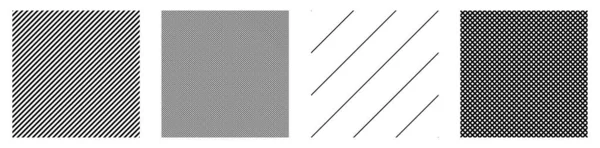 摘要线条 网纹无缝 可重复几何图案 纹理嵌图 剪贴画 — 图库矢量图片