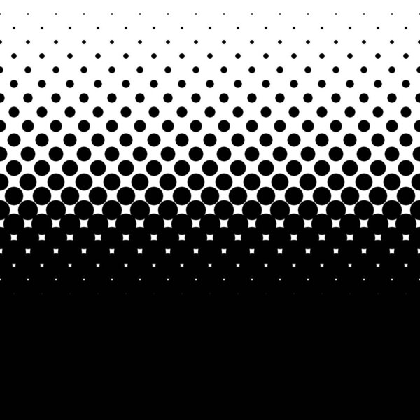 Horizontally seamlessly repeatable, tileable linear halftone, screentone pattern, texture, background  stock vector illustration, clip-art graphics 