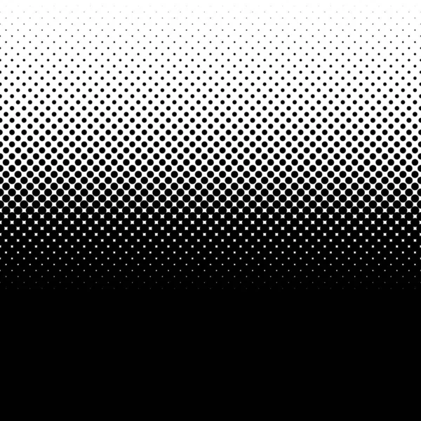 Horizontalement Répétable Carrelable Demi Ton Linéaire Motif Screentone Texture Illustration — Image vectorielle