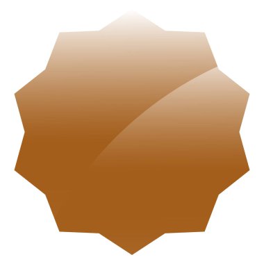 Fiyat etiketi, etiket. Yıldız patlaması, güneş patlaması simgesi stok vektör illüstrasyonu, klip- sanat grafikleri 