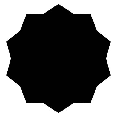 Fiyat etiketi, etiket. Yıldız patlaması, güneş patlaması simgesi stok vektör illüstrasyonu, klip- sanat grafikleri 