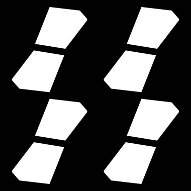 Basit geometrik, tek renkli vektör deseni, arka plan, doku vektörü çizimi, klip- sanat grafikleri 