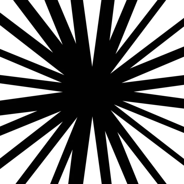 放射状のバーストライン ラインデザイン イラストストックベクトルイラスト クリップアートグラフィックの変換 — ストックベクタ