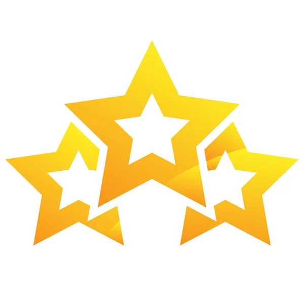 Зоряна Нагорода Іконка Призу Символ Запасів Векторна Ілюстрація Кліп Арт — стоковий вектор