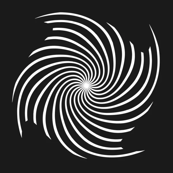 Espiral Girar Girar Volute Hélice Vórtice Estoque Vetor Ilustração Clip — Vetor de Stock