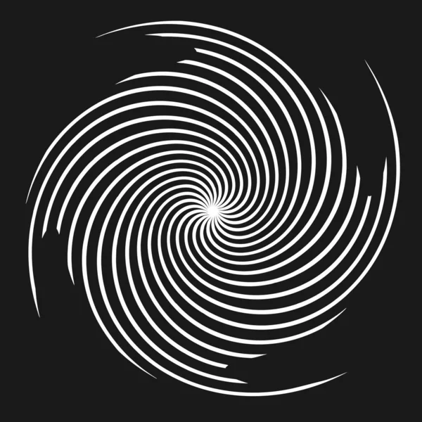 Spiral Snurra Snurra Volfram Spiral Virvel Stock Vektor Illustration Klipp — Stock vektor