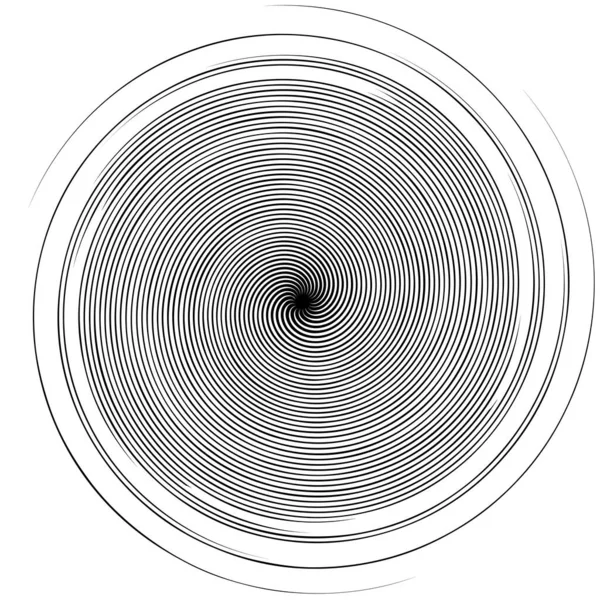 Espiral Girar Girar Volute Hélice Vórtice Estoque Vetor Ilustração Clip — Vetor de Stock