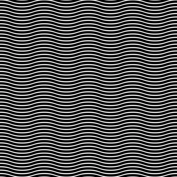 Хвилясті Махаючі Криві Лінії Безшовний Візерунок Фон Сток Векторні Ілюстрації — стоковий вектор