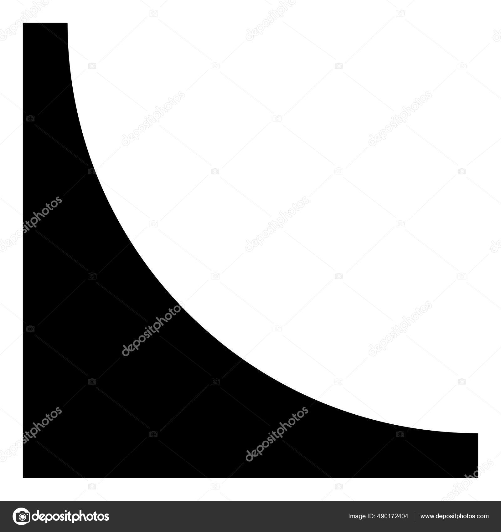 Shapes Different Corner Effects Rounded Beveld Cut Versions Stock