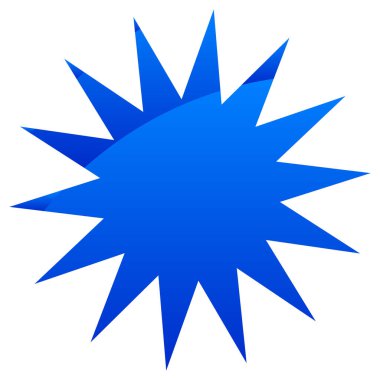 Çizgi film yıldız patlaması, güneş patlaması. Fiyat etiketi, fiyat etiketi, fiyat simgesi, vektör tasarım element vektör çizimi, klip- sanat grafikleri.