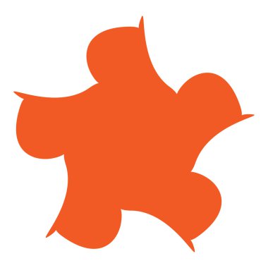 Şekil-dışı geometrik element, motif, mandala stok vektör çizimi, klip-sanat grafikleri.