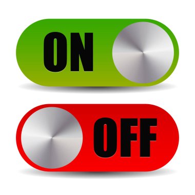 Açma kapama düğmesi, açma kapama, açma kapama. Kaydırıcı, dokunmatik ekran düğmesi