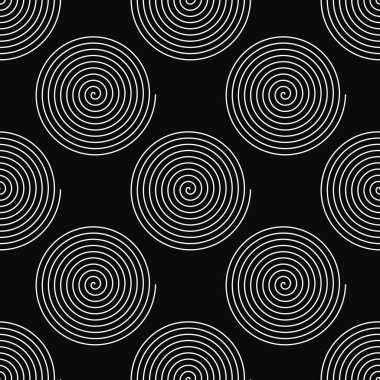 Sarmal, girdap, dönmesiz desen. Volt, sarmal kaplanabilir arkaplan vektör çizimi, klip- sanat grafikleri.