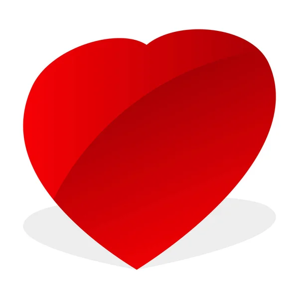 Heart Shape Heart Icon Stock Vector Illustration Clip Art Graphics — Διανυσματικό Αρχείο