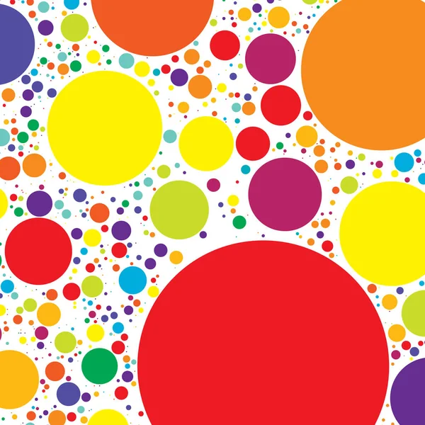 Random Dots Circles Polkadots Pattern Texture Stock Vector Illustration Clip — 图库矢量图片