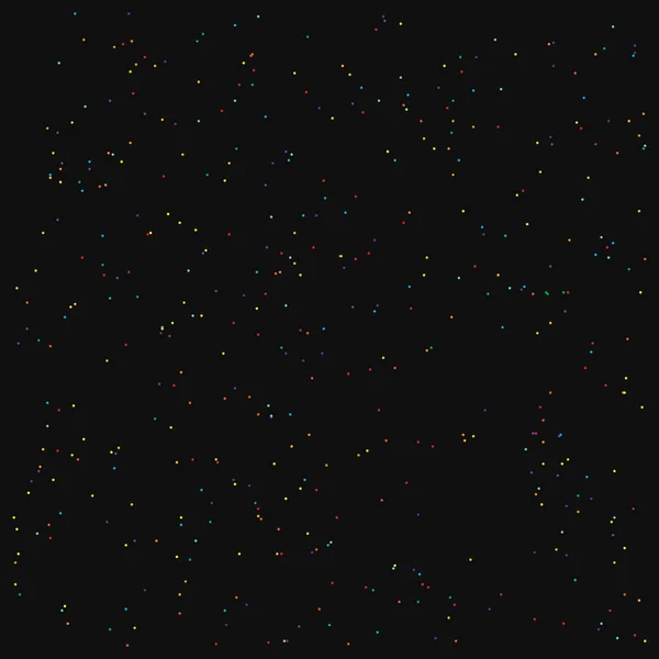 Hasard Des Points Des Cercles Particules Dispersées Illustration Vectorielle Stock — Image vectorielle