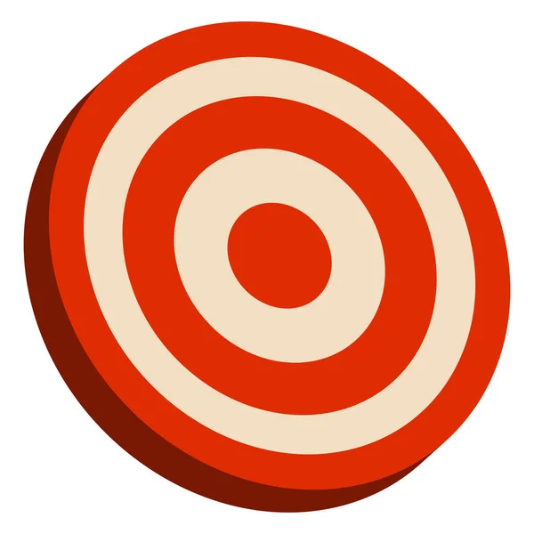 Marca Roja Pelo Cruzado Localiza Localiza Icono Ubicación Precisión Precisión — Vector de stock