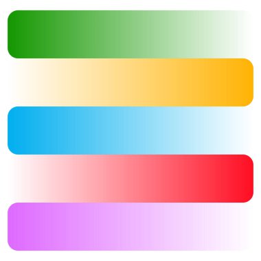 Alternatif çubuklar, dikdörtgenler basit bilgi pankartı, hisse senedi vektör illüstrasyonu, klip- sanat grafikleri.