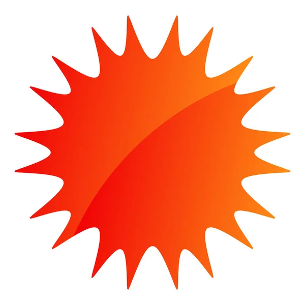 Καρτέλα Τιμής Ετικέτα Αστρική Έκρηξη Στοιχείο Ηλιακής Έκρηξης Τιμή Αυτοκόλλητο — Διανυσματικό Αρχείο