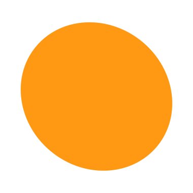 Rastgele oval, elips şeklinde. Balon, yumurta, top şekli vektör illüstrasyonu, klip- sanat grafikleri