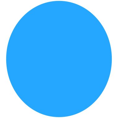 Rastgele oval, elips şeklinde. Balon, yumurta, top şekli vektör illüstrasyonu, klip- sanat grafikleri