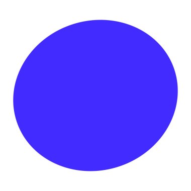 Rastgele oval, elips şeklinde. Balon, yumurta, top şekli vektör illüstrasyonu, klip- sanat grafikleri