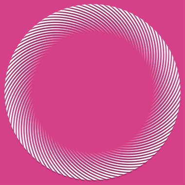 Volt, sarmal, girdap tasarım elementi, ikon. Döndür, döndür, döndür. Döndürme vektör illüstrasyonu, klip- sanat grafikleri ile radikal, yayılan çizgiler.