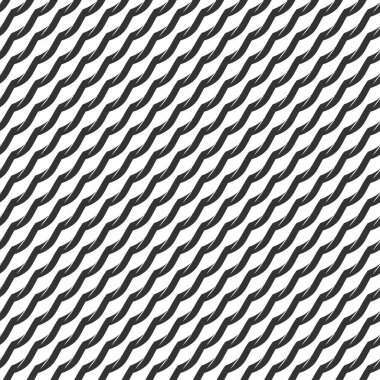 Siyah ve beyaz, tek renkli, tekrarlanabilir geometrik desen, doku, arkaplan, arkaplan