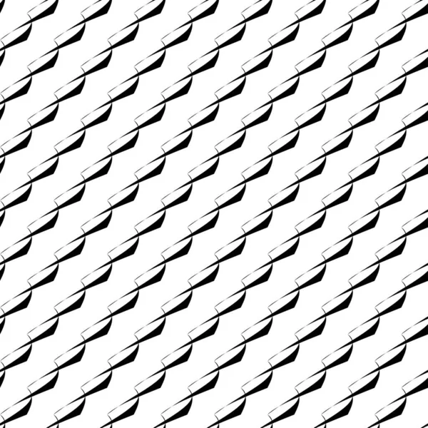 Bianco Nero Modello Geometrico Ripetibile Bianco Nero Texture Sfondo Sfondo — Vettoriale Stock