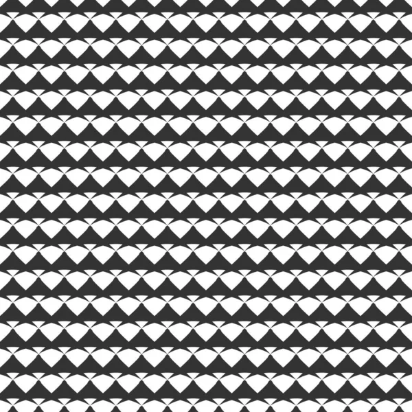 Siyah Beyaz Tek Renkli Tekrarlanabilir Geometrik Desen Doku Arkaplan Arkaplan — Stok Vektör