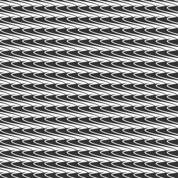 Noir Blanc Monochrome Motif Géométrique Parfaitement Répétable Texture Fond Toile — Image vectorielle