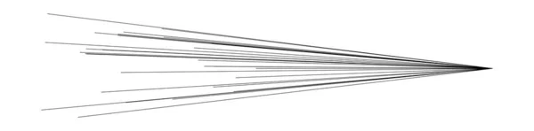 ランダムで混沌とした線の要素 ランダムストライプ — ストックベクタ