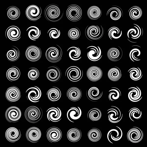 Mancha Mancha Espiral Circular Remolino Elemento Giratorio Gel Fluido Líquido — Archivo Imágenes Vectoriales