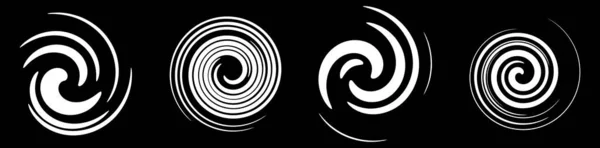 Розмивання Мазок Кругової Спіралі Вихор Вихровий Елемент Гель Рідина Рідка — стоковий вектор