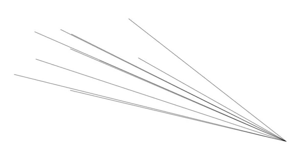 Rayos Radiales Excéntricos Líneas Ráfaga Haz Brillo Brillo Brillo Efecto — Archivo Imágenes Vectoriales