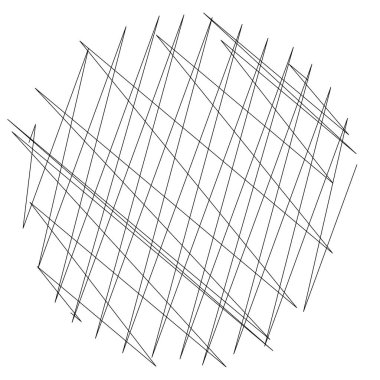 Geometrik çapraz, zigzag, kenar çizgileri elementi. Dalgalı, dalgalı çizgiler, çizgiler - stok vektör illüstrasyonu, klip sanatları grafikleri