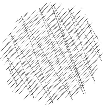 Geometrik çapraz, zigzag, kenar çizgileri elementi. Dalgalı, dalgalı çizgiler, çizgiler - stok vektör illüstrasyonu, klip sanatları grafikleri