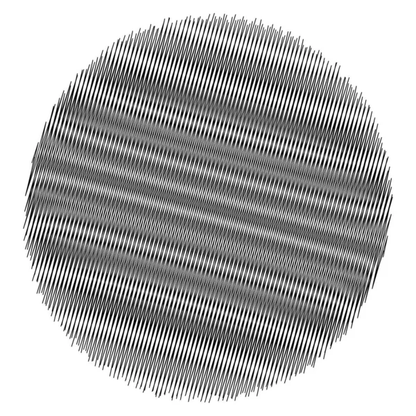 Geometrische Kreuzförmige Zickzackige Kantige Linien Wellenförmige Wellenförmige Zufallslinien Streifen Aktienvektorillustration — Stockvektor