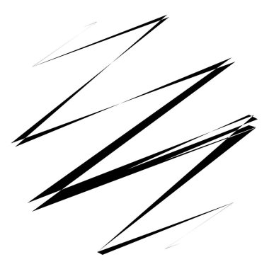 Rastgele geometrik soyut sanat öğesi. Parçalanmış doku