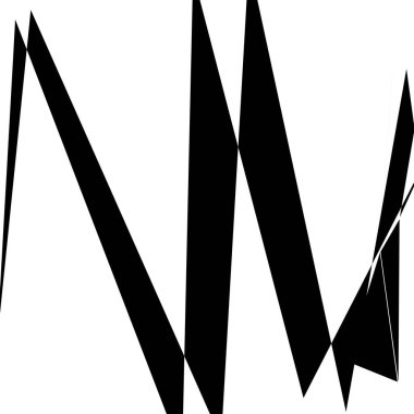 Rastgele geometrik soyut sanat öğesi. Parçalanmış doku