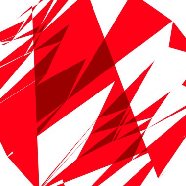 Rastgele geometrik soyut sanat öğesi. Parçalanmış doku