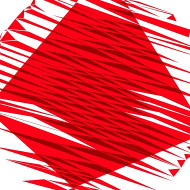 Rastgele geometrik soyut sanat öğesi. Parçalanmış doku