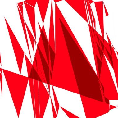 Rastgele geometrik soyut sanat öğesi. Parçalanmış doku