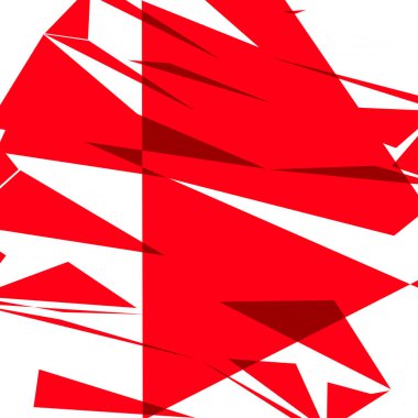 Rastgele geometrik soyut sanat öğesi. Parçalanmış doku