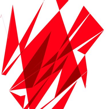 Rastgele geometrik soyut sanat öğesi. Parçalanmış doku