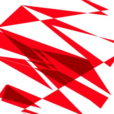 Rastgele geometrik soyut sanat öğesi. Parçalanmış doku