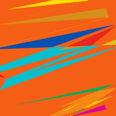 Rastgele geometrik soyut sanat öğesi. Parçalanmış doku