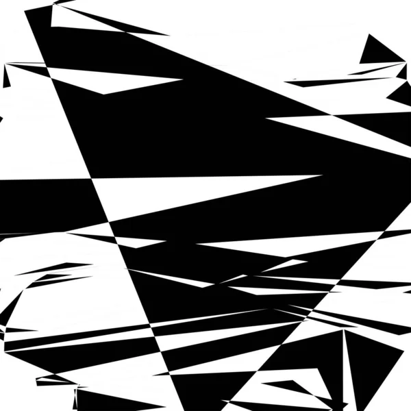 Zufällige Geometrische Abstrakte Kunst Element Zersplitterte Textur — Stockvektor