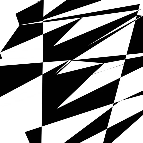 Random Geometric Abstract Art Element Shattered Texture — Stock Vector